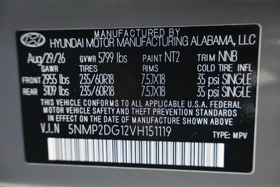 2027 Hyundai SANTA FE Hybrid SEL AWD
