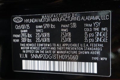 2026 Hyundai SANTA FE Hybrid SEL AWD
