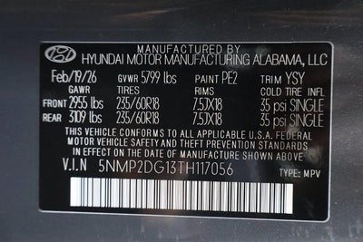 2026 Hyundai SANTA FE Hybrid SEL AWD