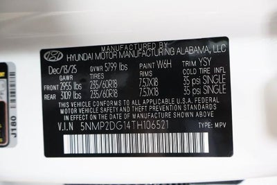 2026 Hyundai SANTA FE Hybrid SEL AWD