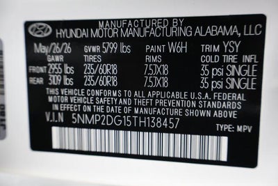 2026 Hyundai SANTA FE Hybrid SEL AWD