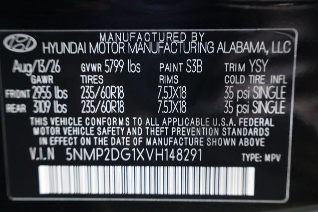 2027 Hyundai SANTA FE Hybrid SEL AWD