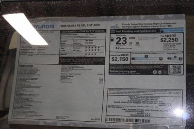 2026 Hyundai SANTA FE SEL AWD