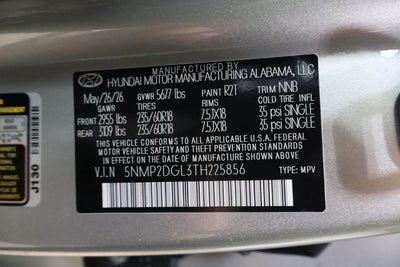 2026 Hyundai SANTA FE SEL AWD