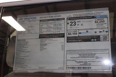 2026 Hyundai SANTA FE SEL AWD