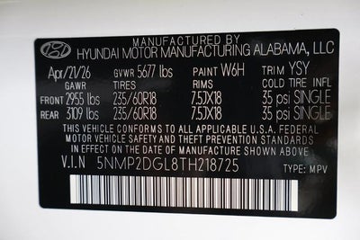 2026 Hyundai SANTA FE SEL AWD