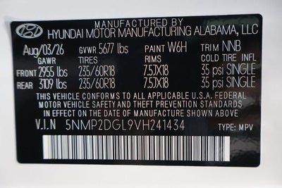 2027 Hyundai SANTA FE SEL AWD