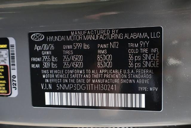 2026 Hyundai SANTA FE Hybrid Limited 6P AWD
