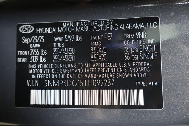 2026 Hyundai SANTA FE Hybrid Limited AWD