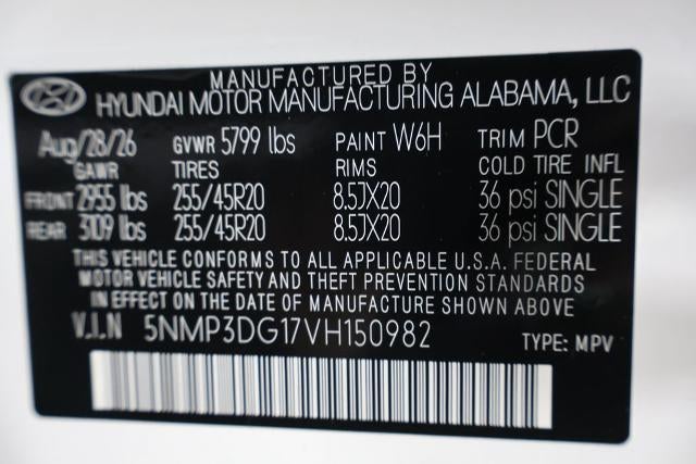 2027 Hyundai SANTA FE Hybrid Limited 6P AWD