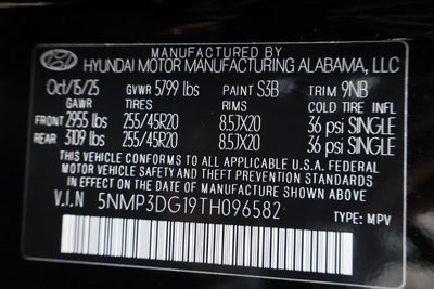 2026 Hyundai SANTA FE Hybrid Limited AWD