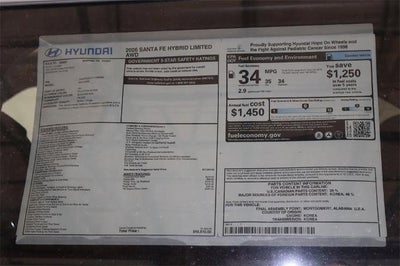 2026 Hyundai SANTA FE Hybrid Limited AWD