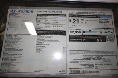 2026 Hyundai SANTA FE XRT AWD