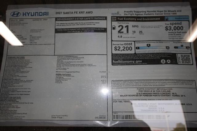 2027 Hyundai SANTA FE XRT AWD