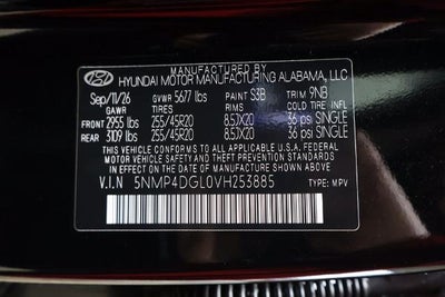 2027 Hyundai SANTA FE Limited 7P AWD