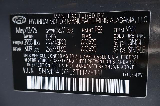 2026 Hyundai SANTA FE Limited 6P AWD