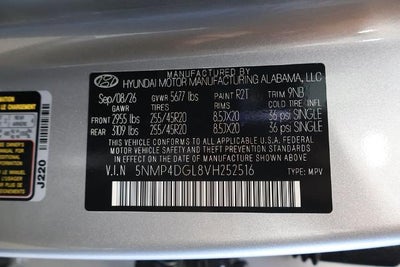 2027 Hyundai SANTA FE Limited 6P AWD