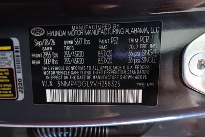 2027 Hyundai SANTA FE Limited 6P AWD
