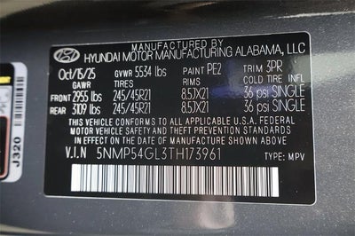 2026 Hyundai SANTA FE Calligraphy FWD