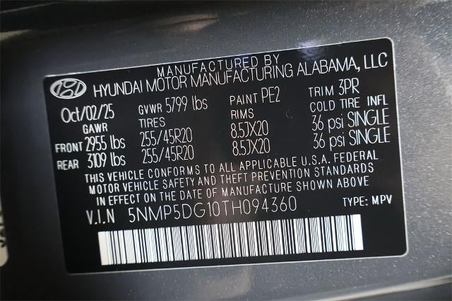 2026 Hyundai SANTA FE Hybrid Calligraphy AWD