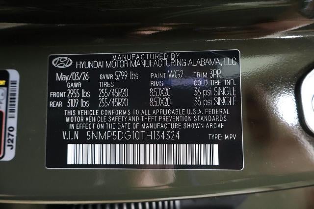 2026 Hyundai SANTA FE Hybrid Calligraphy AWD