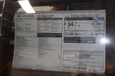 2026 Hyundai SANTA FE Hybrid Calligraphy AWD