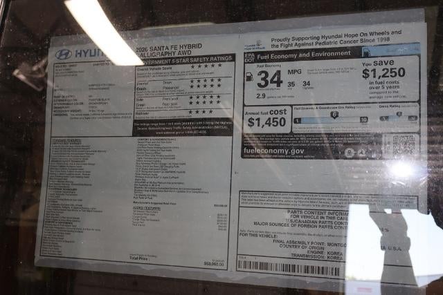 2026 Hyundai SANTA FE Hybrid Calligraphy AWD