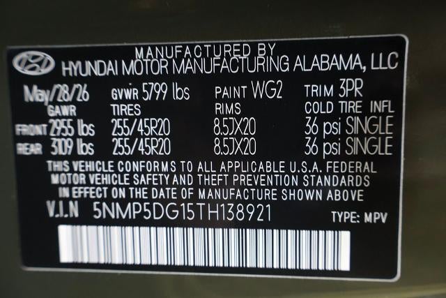 2026 Hyundai SANTA FE Hybrid Calligraphy AWD