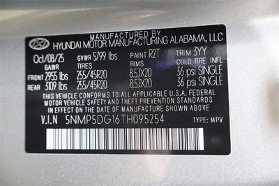 2026 Hyundai SANTA FE Hybrid Calligraphy AWD