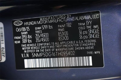 2026 Hyundai SANTA FE Hybrid Calligraphy AWD