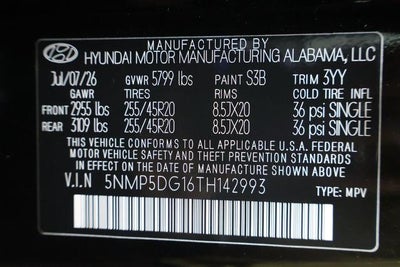 2026 Hyundai SANTA FE Hybrid Calligraphy AWD