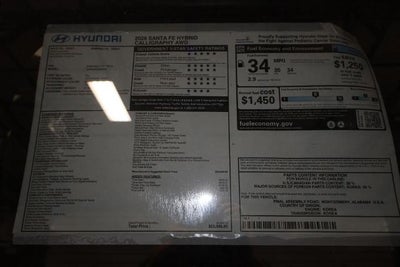 2026 Hyundai SANTA FE Hybrid Calligraphy AWD