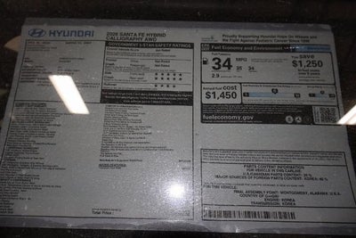 2026 Hyundai SANTA FE Hybrid Calligraphy AWD