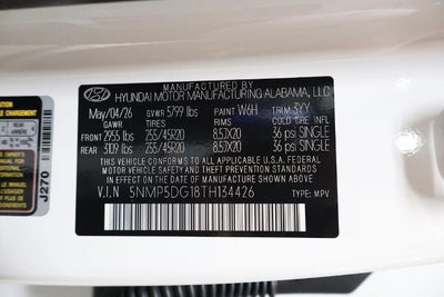 2026 Hyundai SANTA FE Hybrid Calligraphy AWD