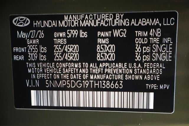 2026 Hyundai SANTA FE Hybrid Calligraphy AWD
