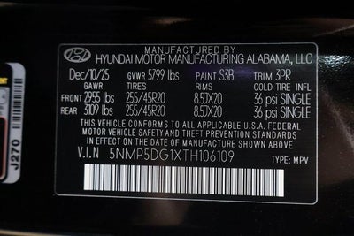 2026 Hyundai SANTA FE Hybrid Calligraphy AWD