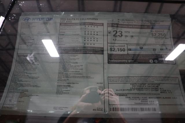 2026 Hyundai SANTA FE Calligraphy AWD