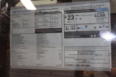 2026 Hyundai SANTA FE Calligraphy AWD