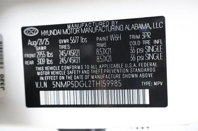 2026 Hyundai SANTA FE Calligraphy AWD