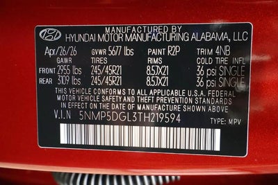 2026 Hyundai SANTA FE Calligraphy AWD