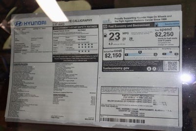 2026 Hyundai SANTA FE Calligraphy AWD