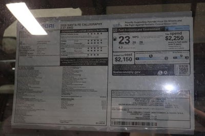 2026 Hyundai SANTA FE Calligraphy AWD
