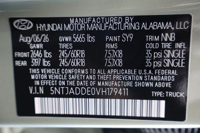 2027 Hyundai SANTA CRUZ SE AWD