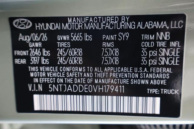 2027 Hyundai SANTA CRUZ SE AWD