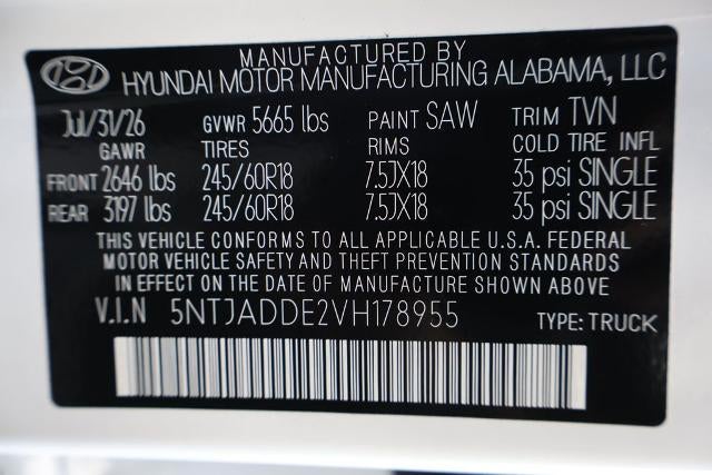 2027 Hyundai SANTA CRUZ SE AWD