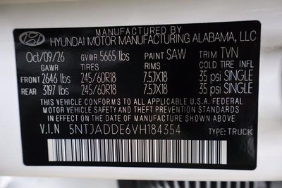 2027 Hyundai SANTA CRUZ SE AWD