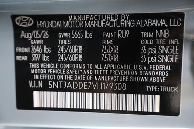 2027 Hyundai SANTA CRUZ SE AWD