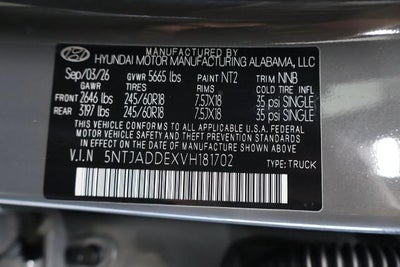 2027 Hyundai SANTA CRUZ SE AWD