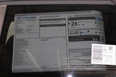 2027 Hyundai SANTA CRUZ SE AWD