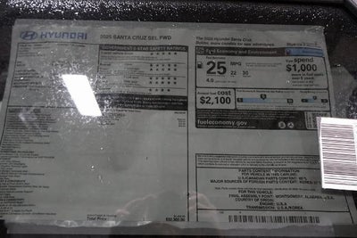 2025 Hyundai SANTA CRUZ SEL FWD